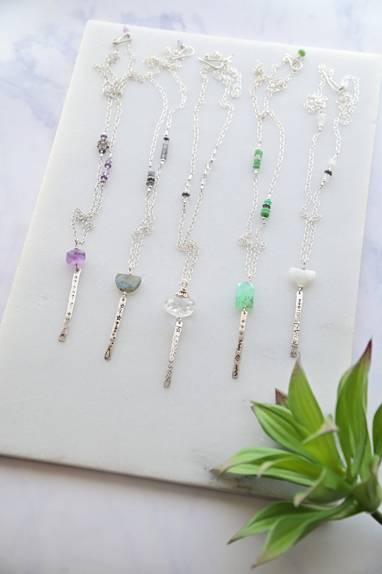 Sticks & Stones Gemstone Necklaces