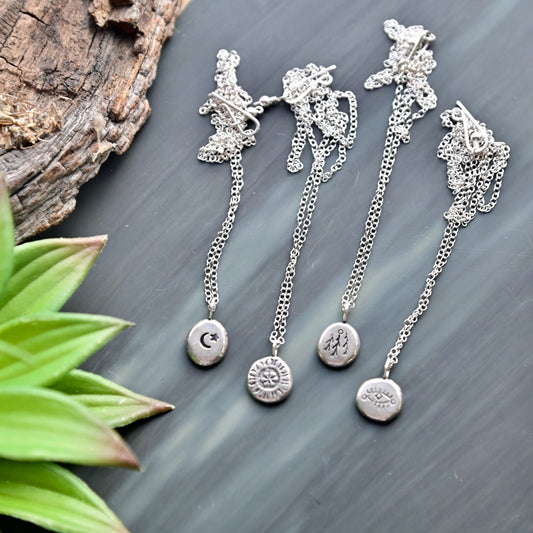 Silver Elements: Pendant Necklaces